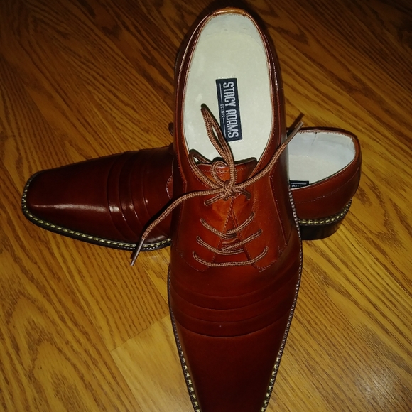 NWOB Red STACY ADAMS Men\'s Shoes main image 6